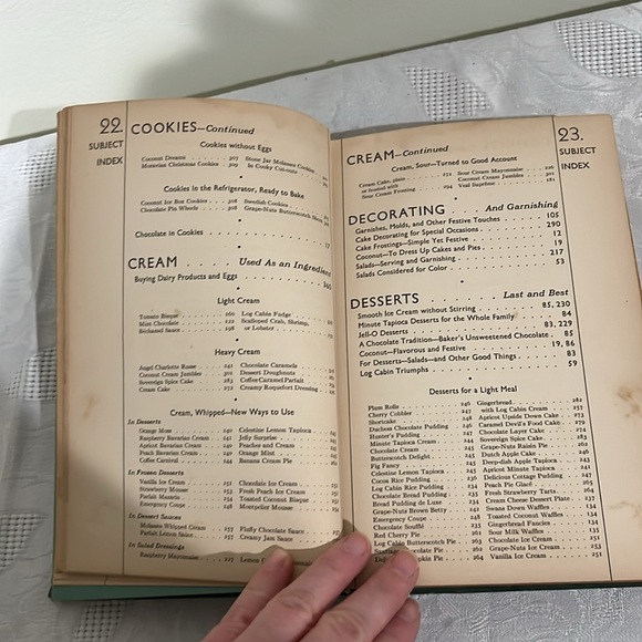 FIRST EDITION vintage cookbook, General Foods Cook Book, 1932 - Picture 6 of 12